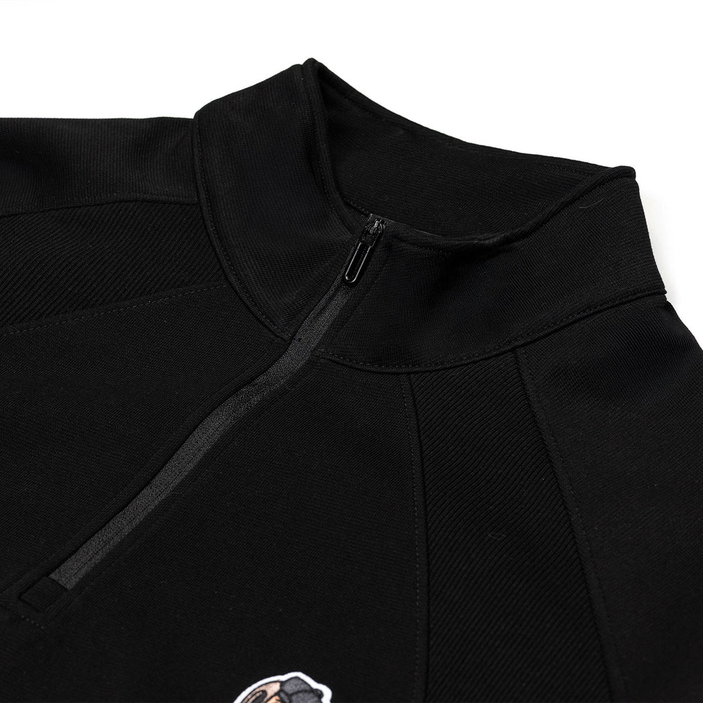 HDHF Deux Half Zip Sweatshirt - Black
