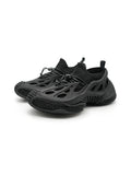 Hybrid 3D Printed Sneaker with Mesh Insole Black