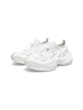 Hybrid 3D Printed Sneaker with Mesh Insole White