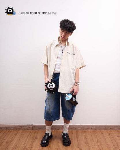 Office Hour Shirt Beige