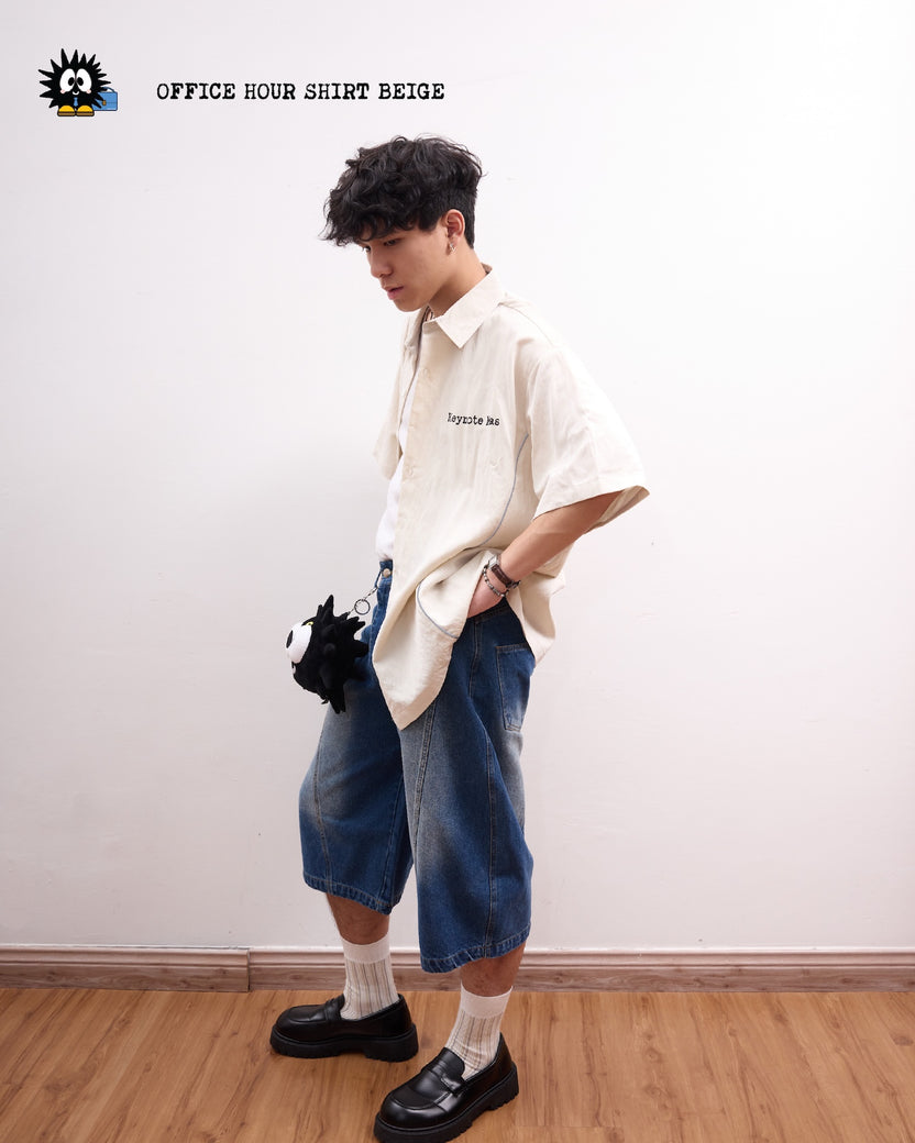 Office Hour Shirt Beige