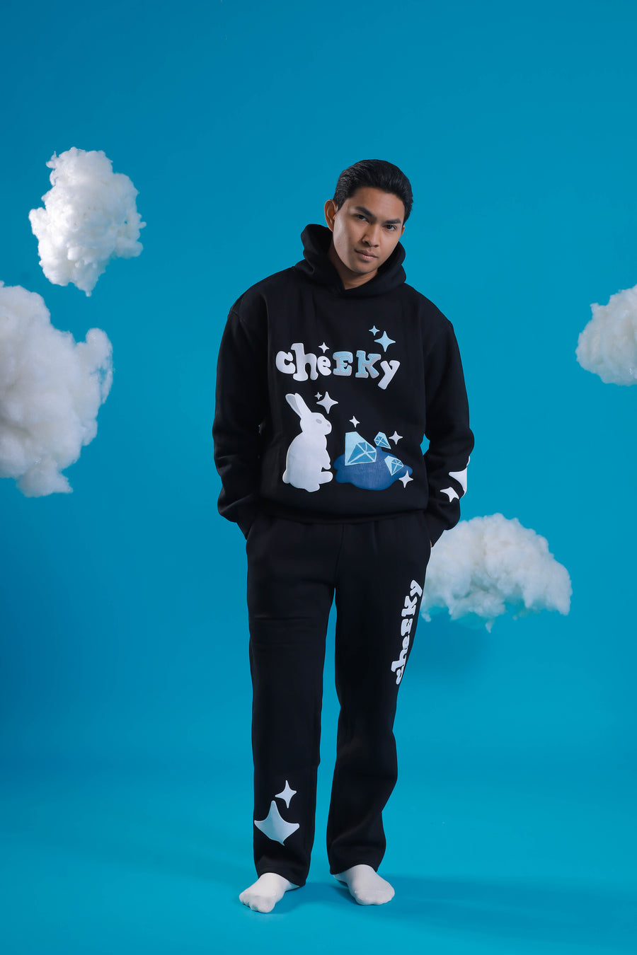 Cheeky Jogger Pants Black