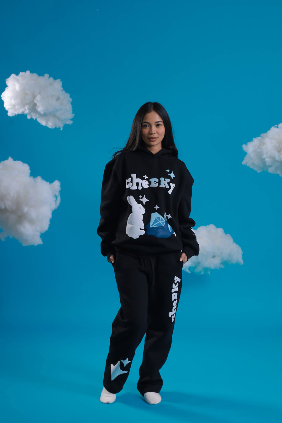 Cheeky Jogger Pants Black