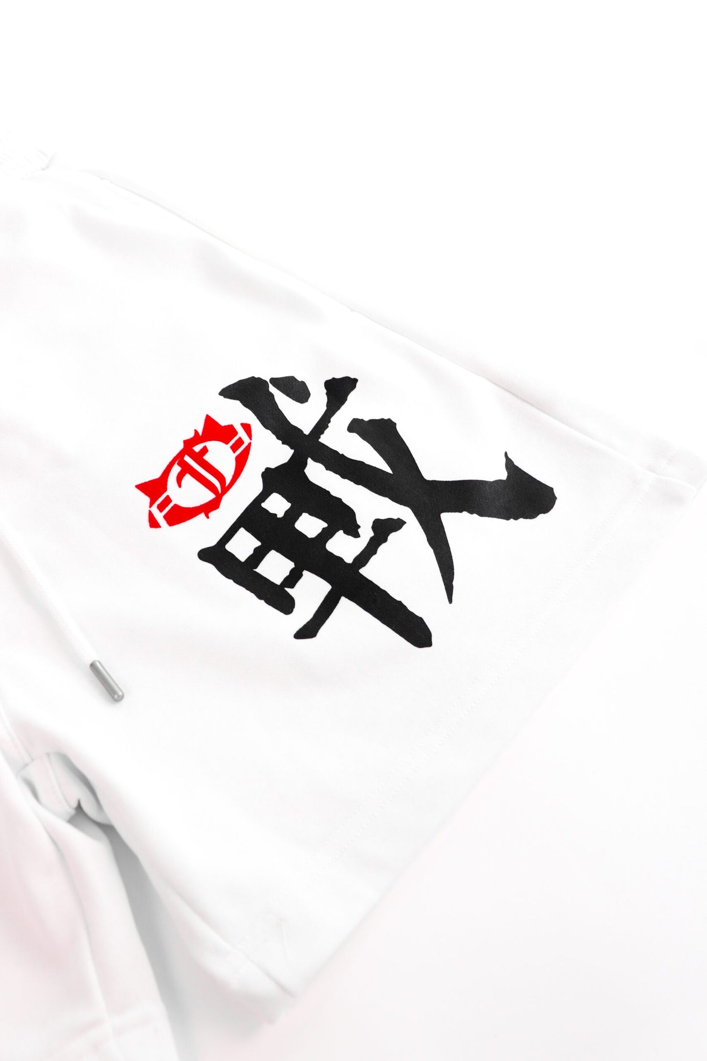 WARRIOR LOGO WHITE PANTS