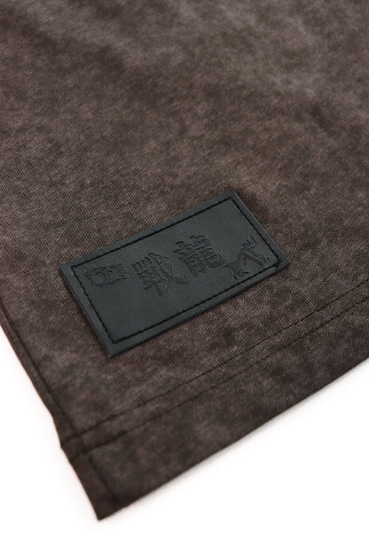 BATTLE DRAGON WASHED BROWN TEE