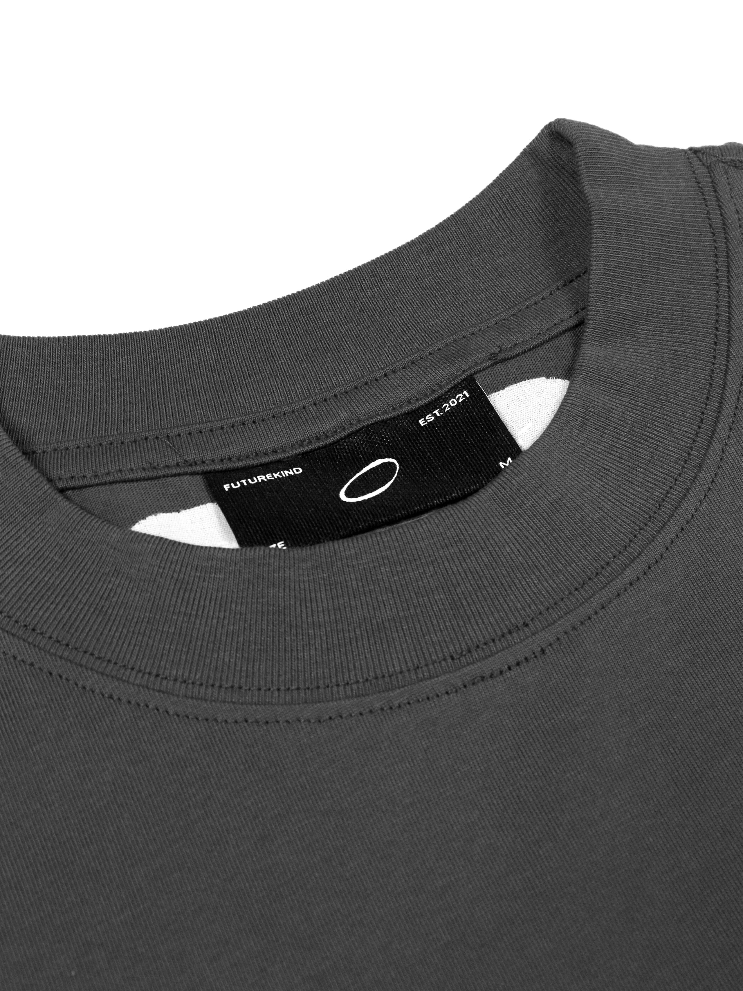 ESSENTIAL CROP TEE - GREY