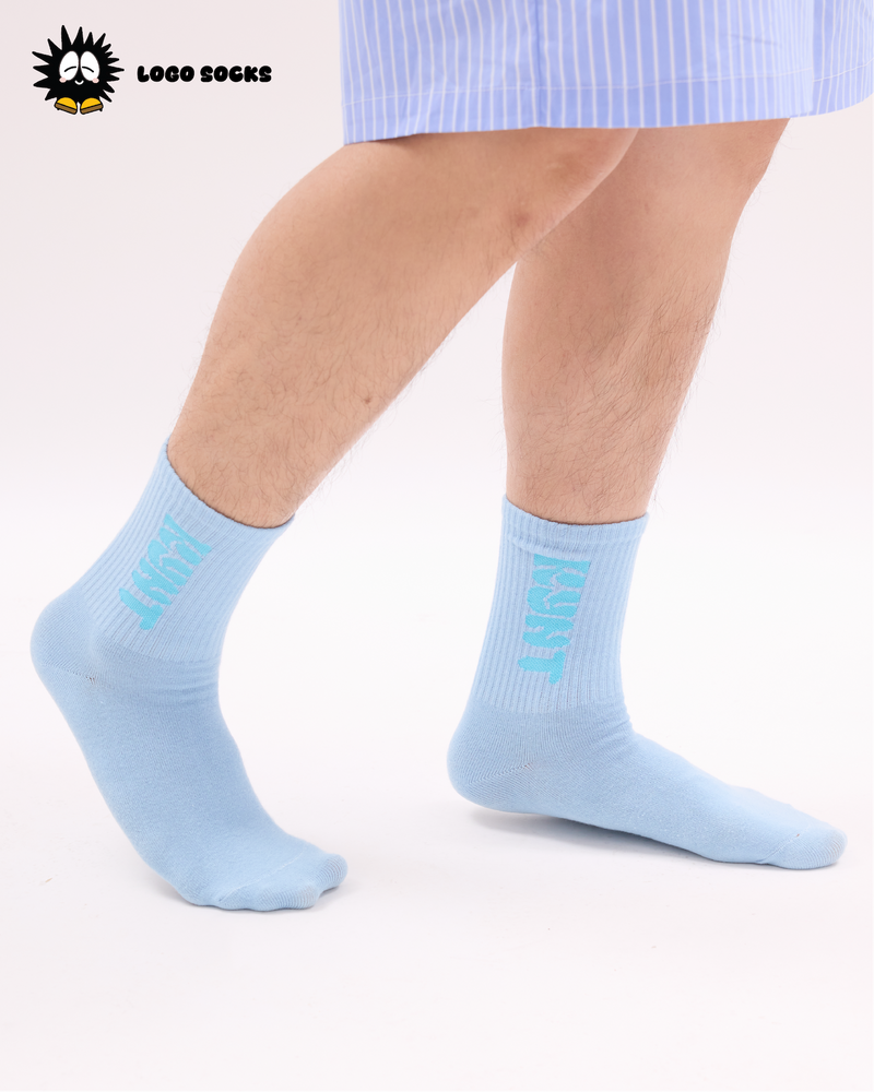 Logo Socks Blue