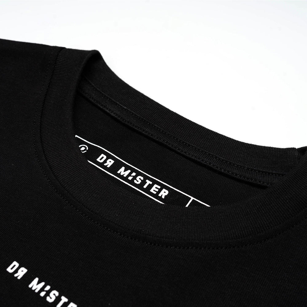 Initials Chaotic Peace L-Broad Tee - Black