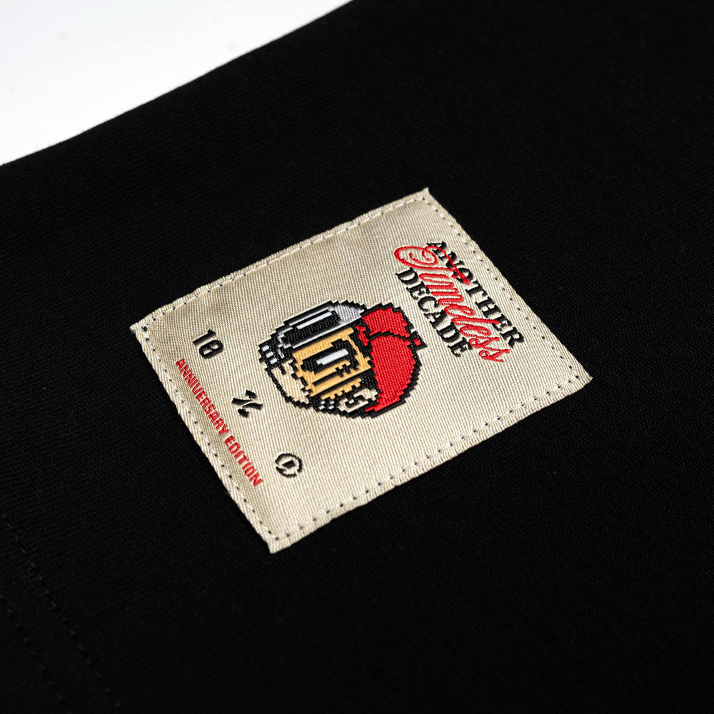 Initials Chaotic Peace L-Broad Tee - Black