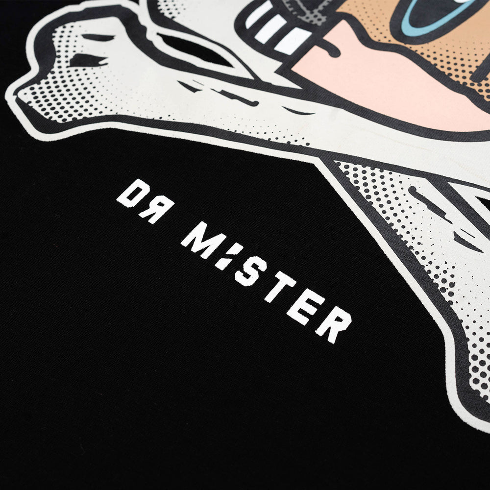 HDHF Jolly Roger Broad Tee - Black