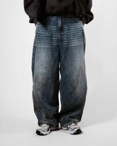 A.A JP Vintage Baggy Pants Grey