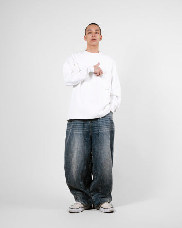 A.A JP Vintage Baggy Pants Grey
