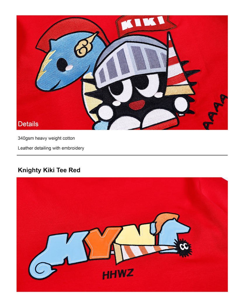 Knighty Kiki Tee Red