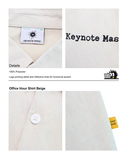 Office Hour Shirt Beige