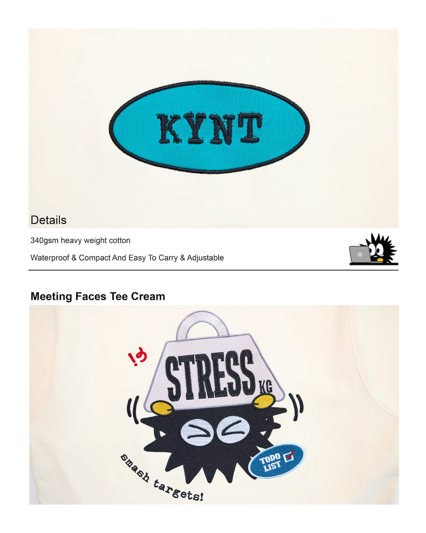 Meeting Faces Tee Cream