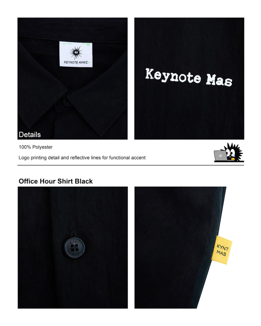 Office Hour Shirt Black
