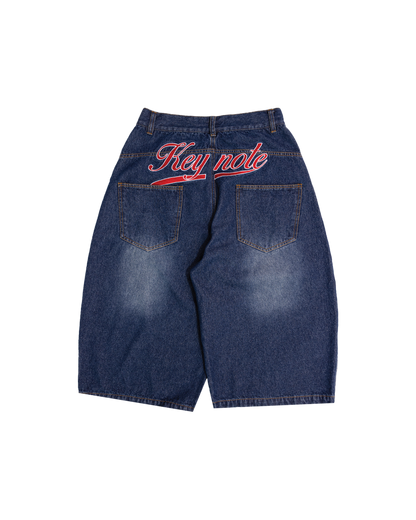 Overtime Jorts Blue