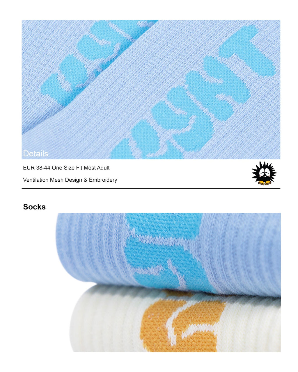 Logo Socks Blue