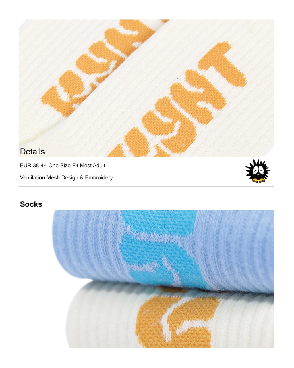Logo Socks Beige