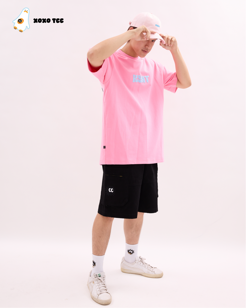 XOXO Tee Pink