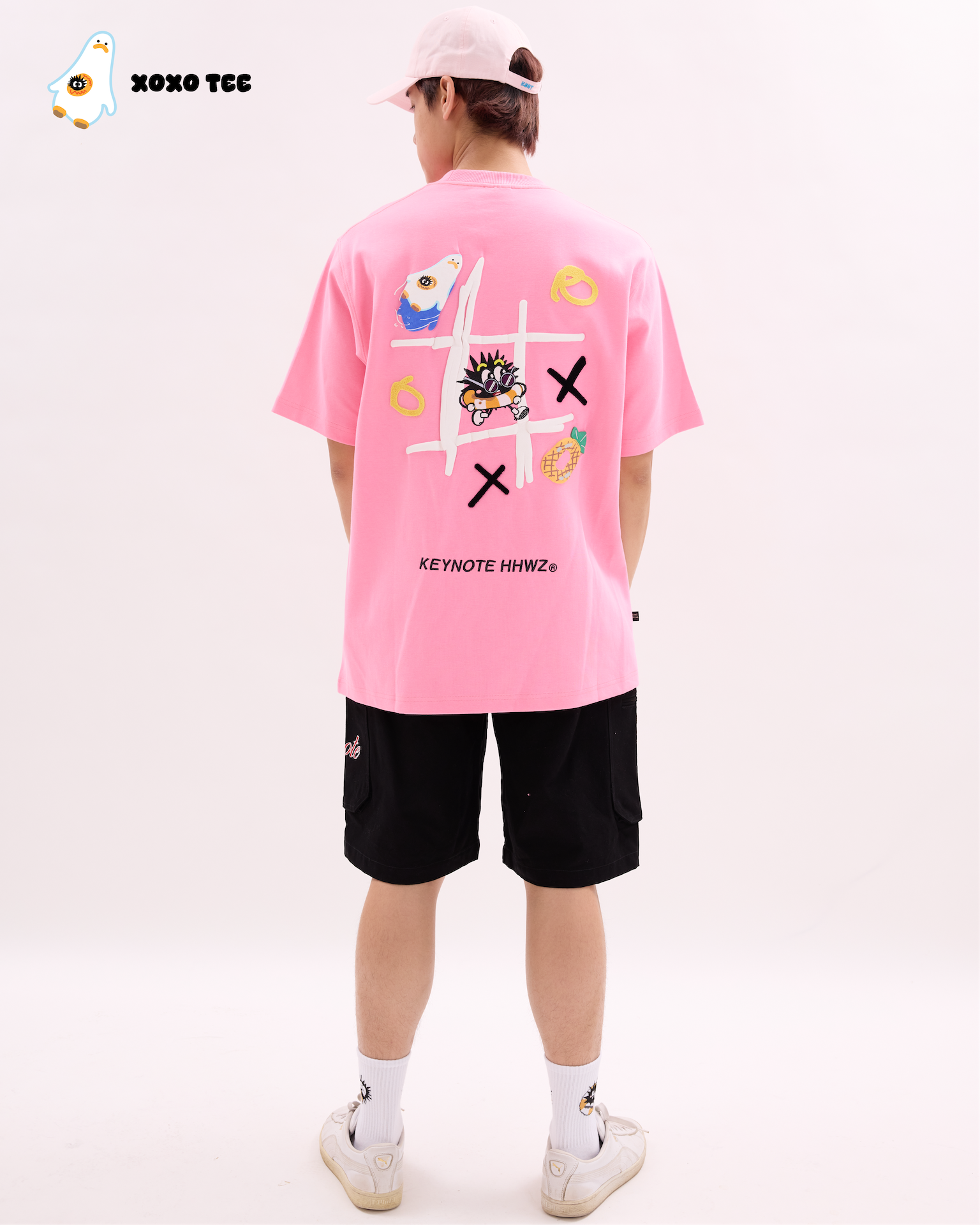 XOXO Tee Pink