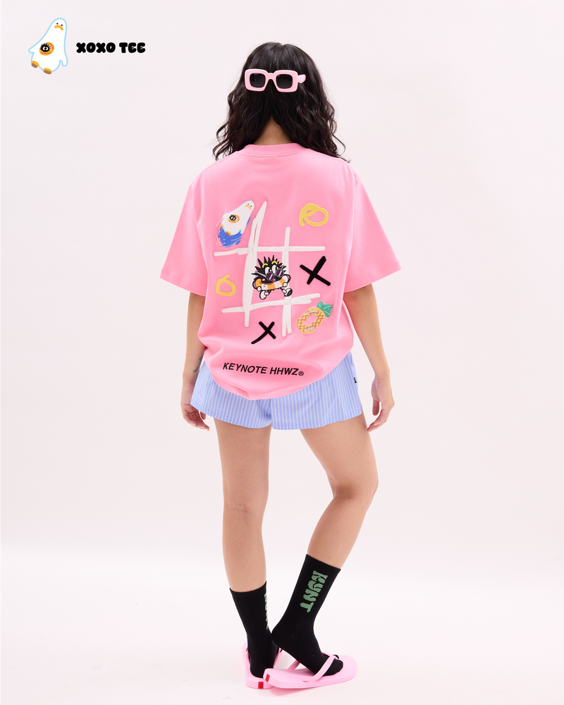 XOXO Tee Pink