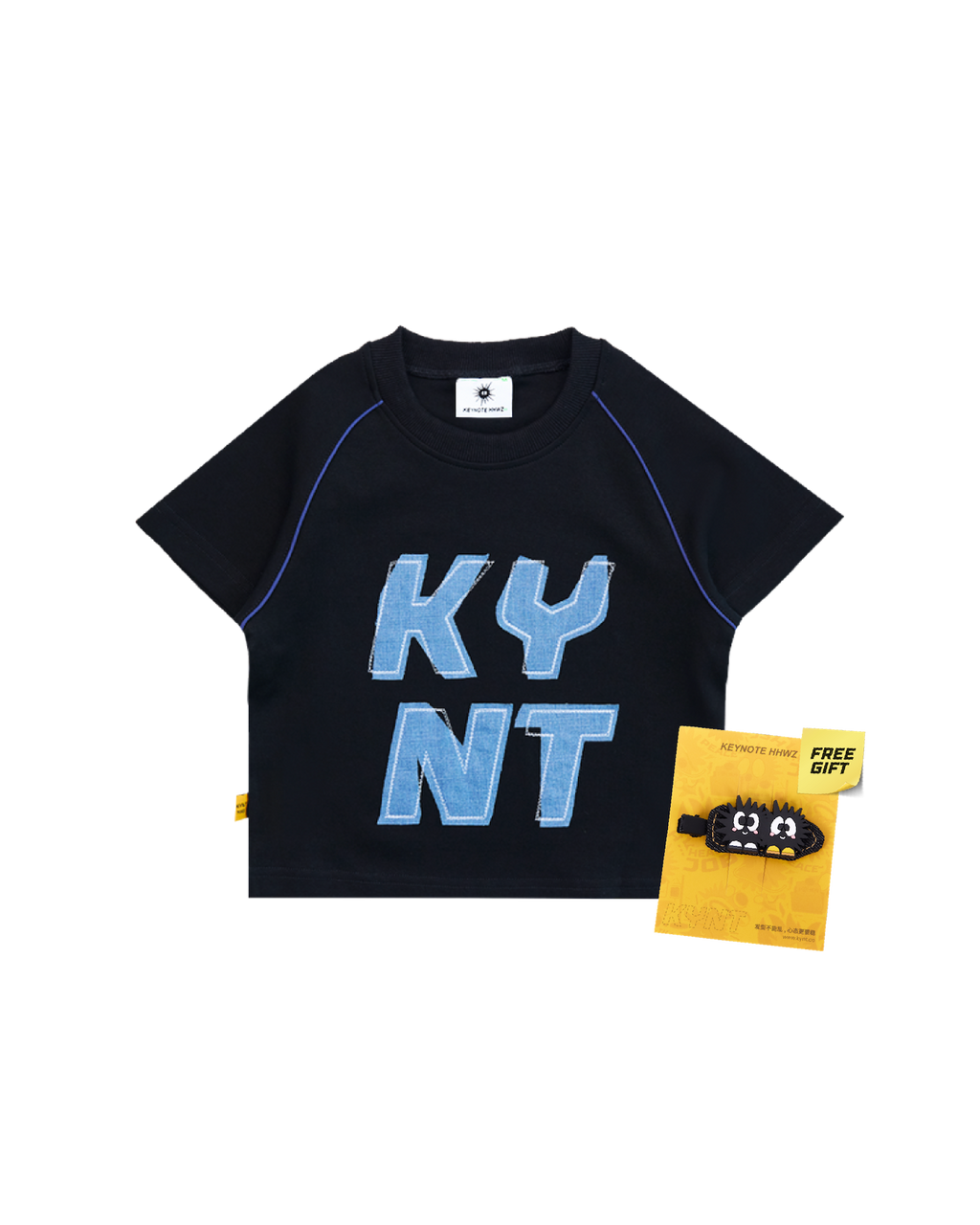 Commission Crop Top Black