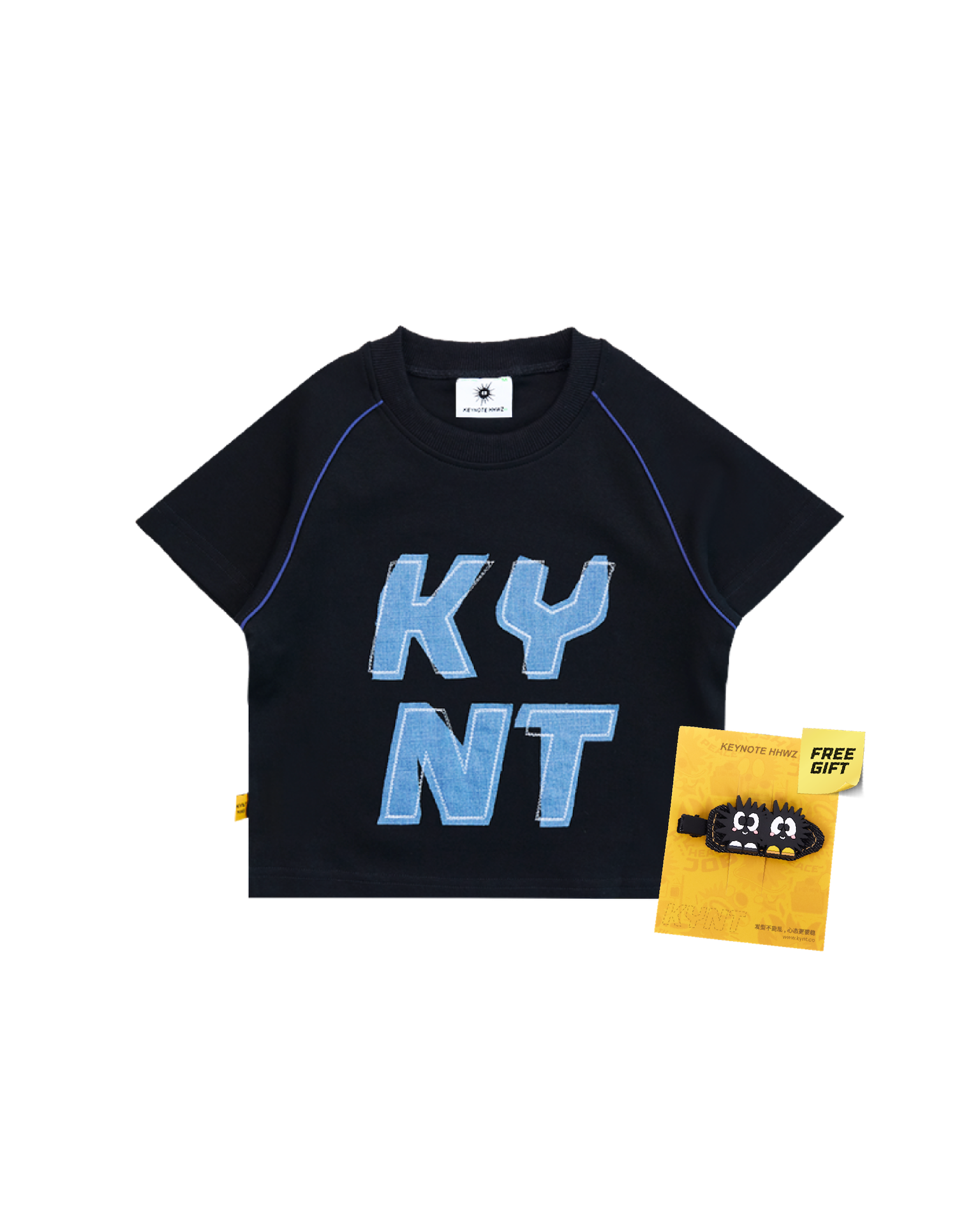 Commission Crop Top Black