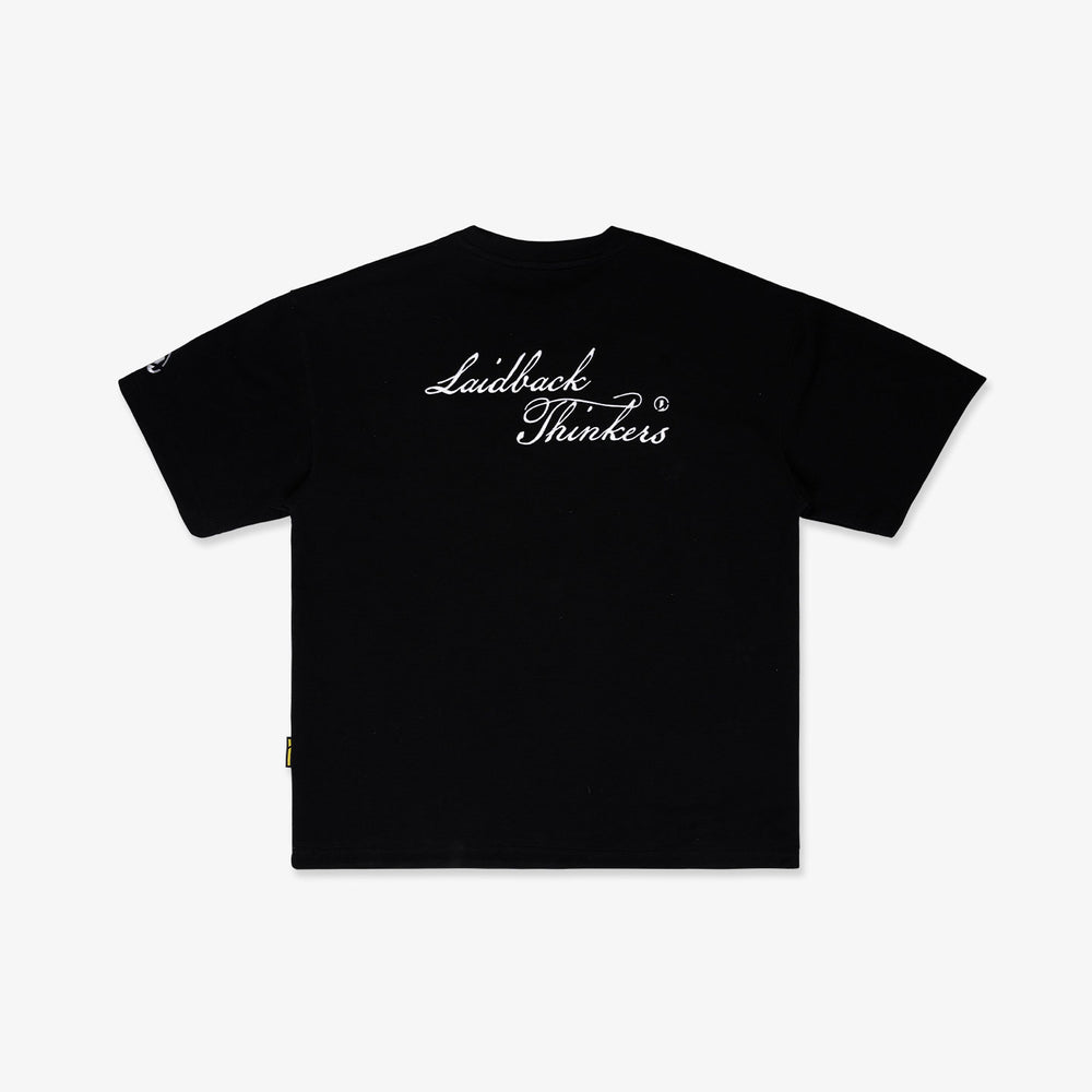 Genesis Grained Tee - Black