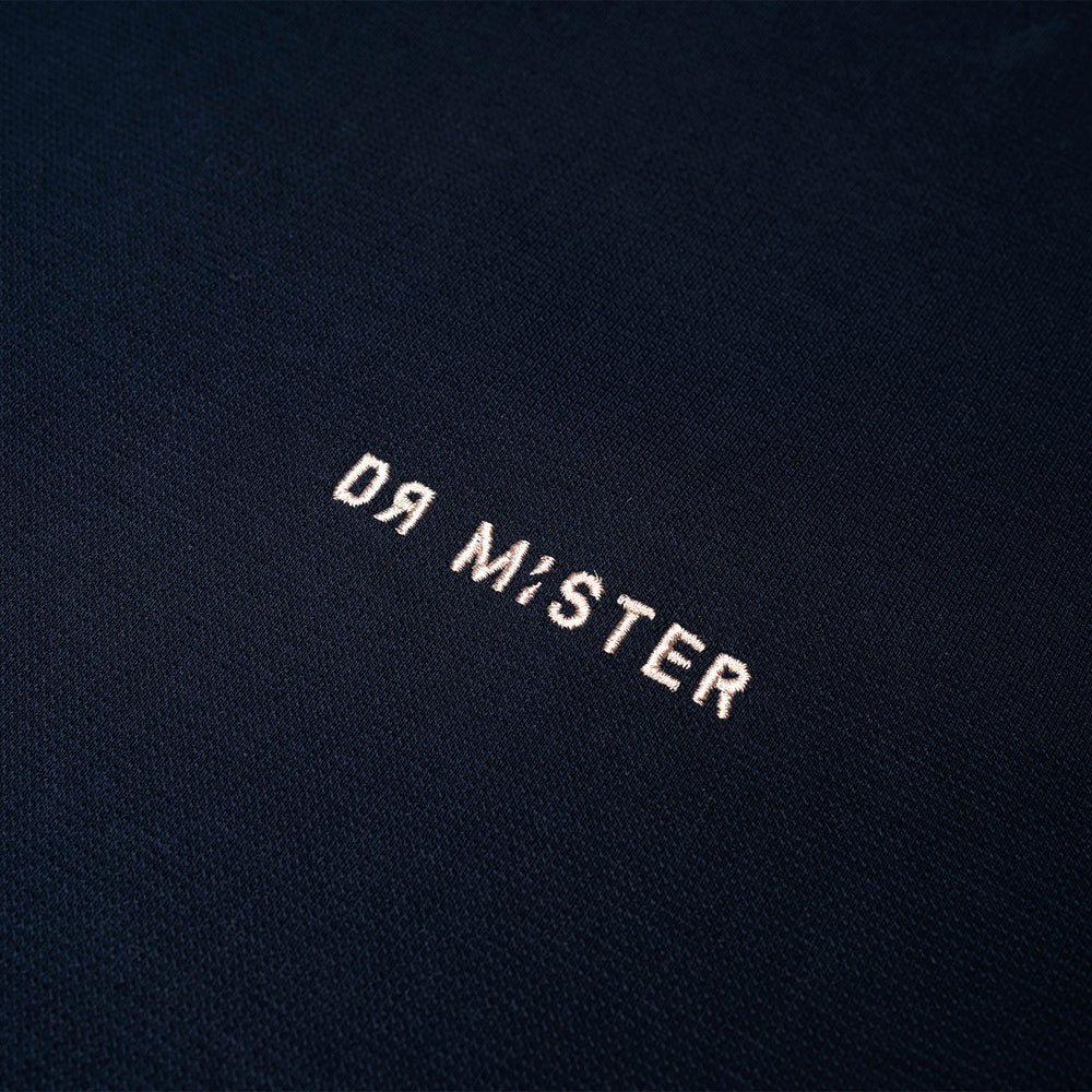 Genesis Grained Tee - Deep Blue