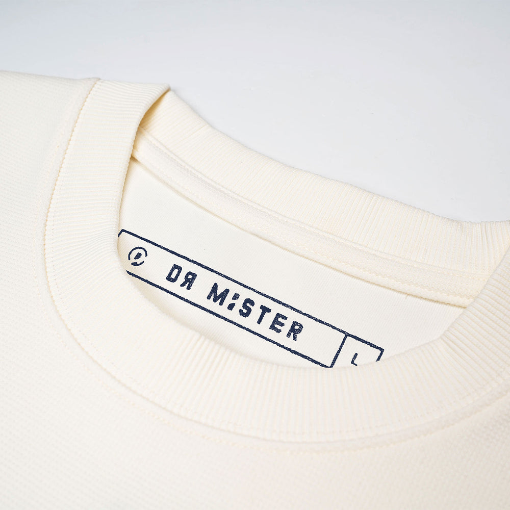 Genesis Grained Tee - Cream