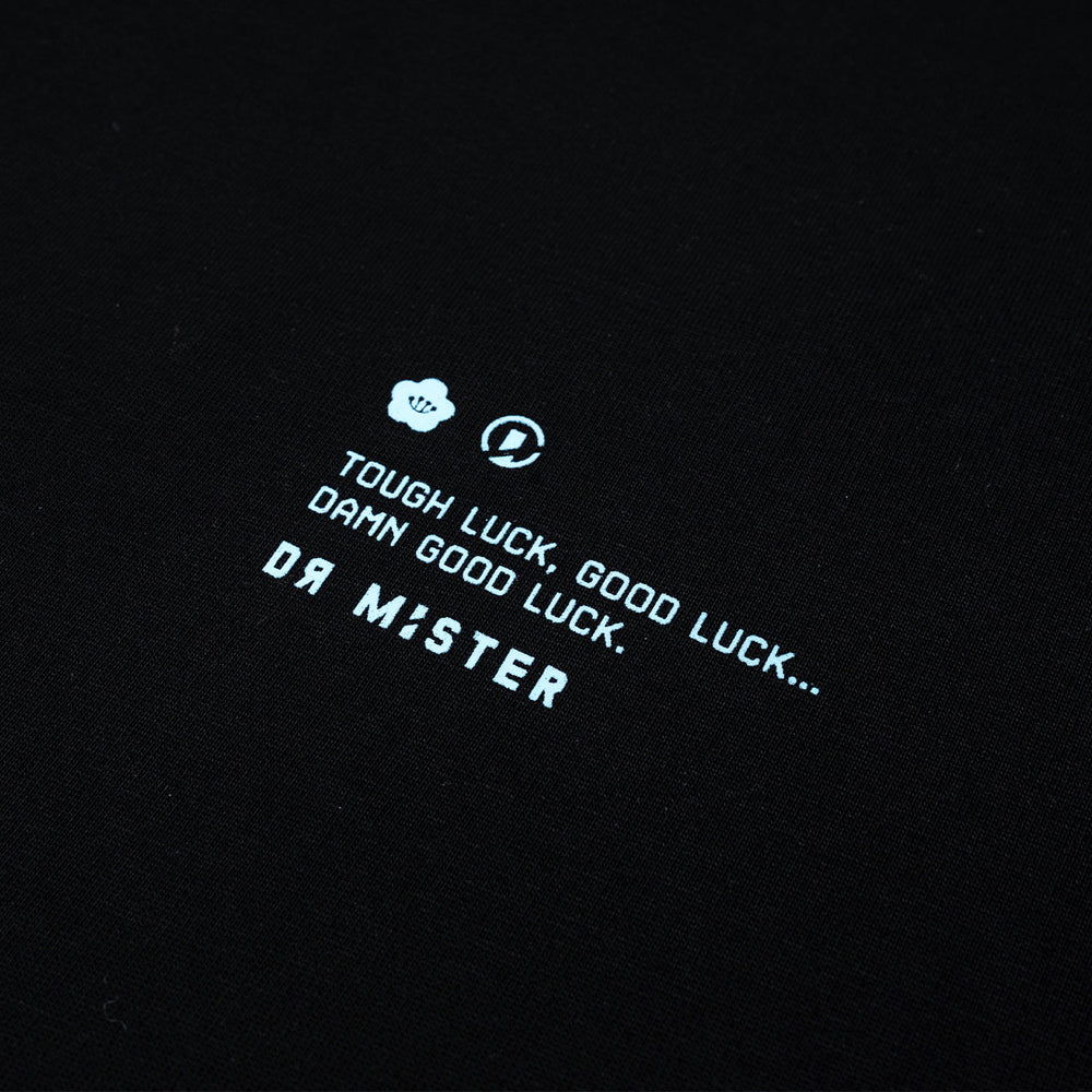 Lucky Neko Tee - Black