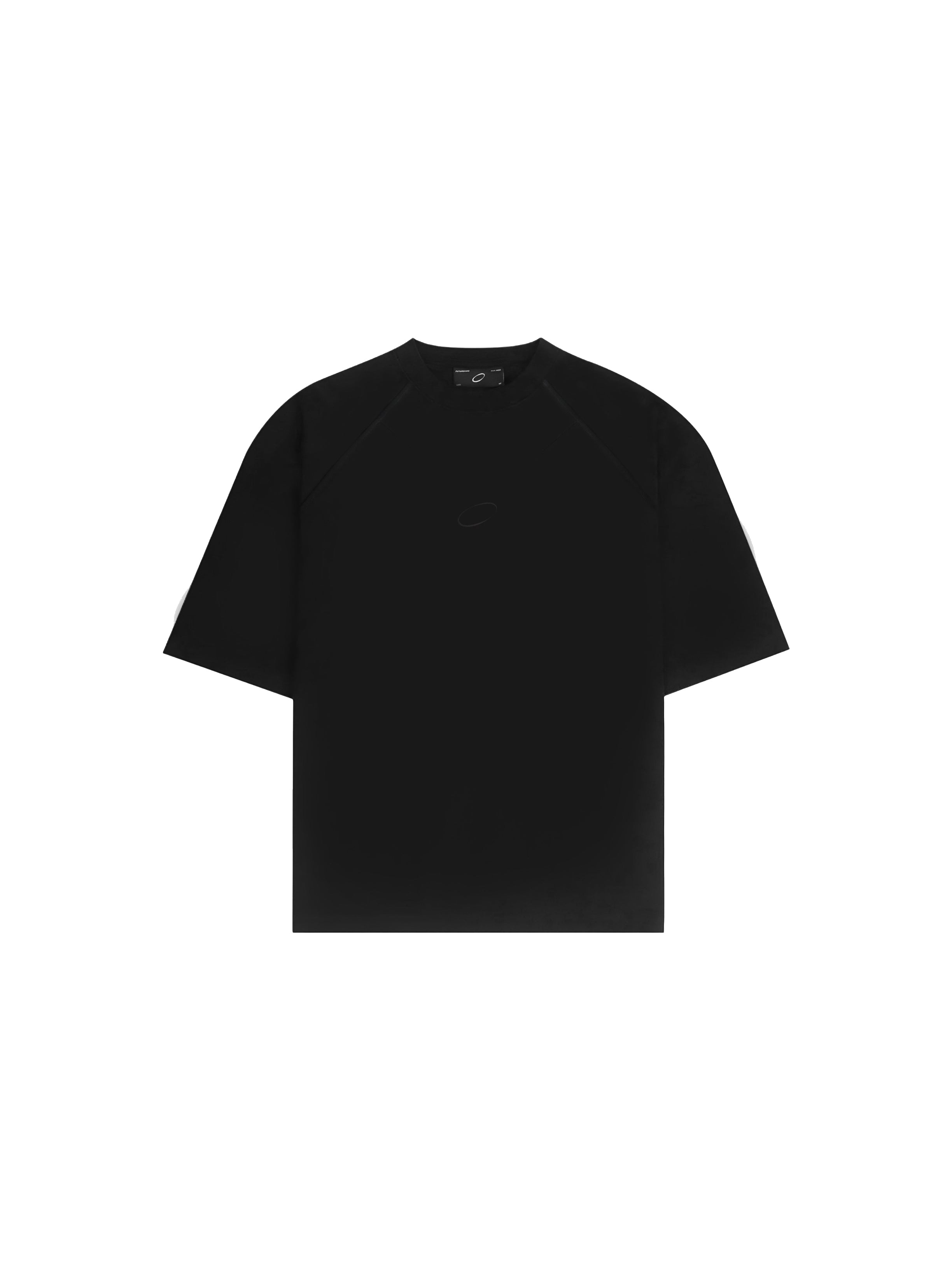 LOGO RAGLAN S/S T-SHIRT (BLACK EMBROID)
