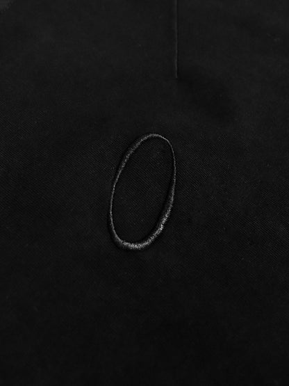 LOGO RAGLAN S/S T-SHIRT (BLACK EMBROID)