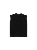LOGO RAGLAN TANK TOP (BLACK EMBROID)
