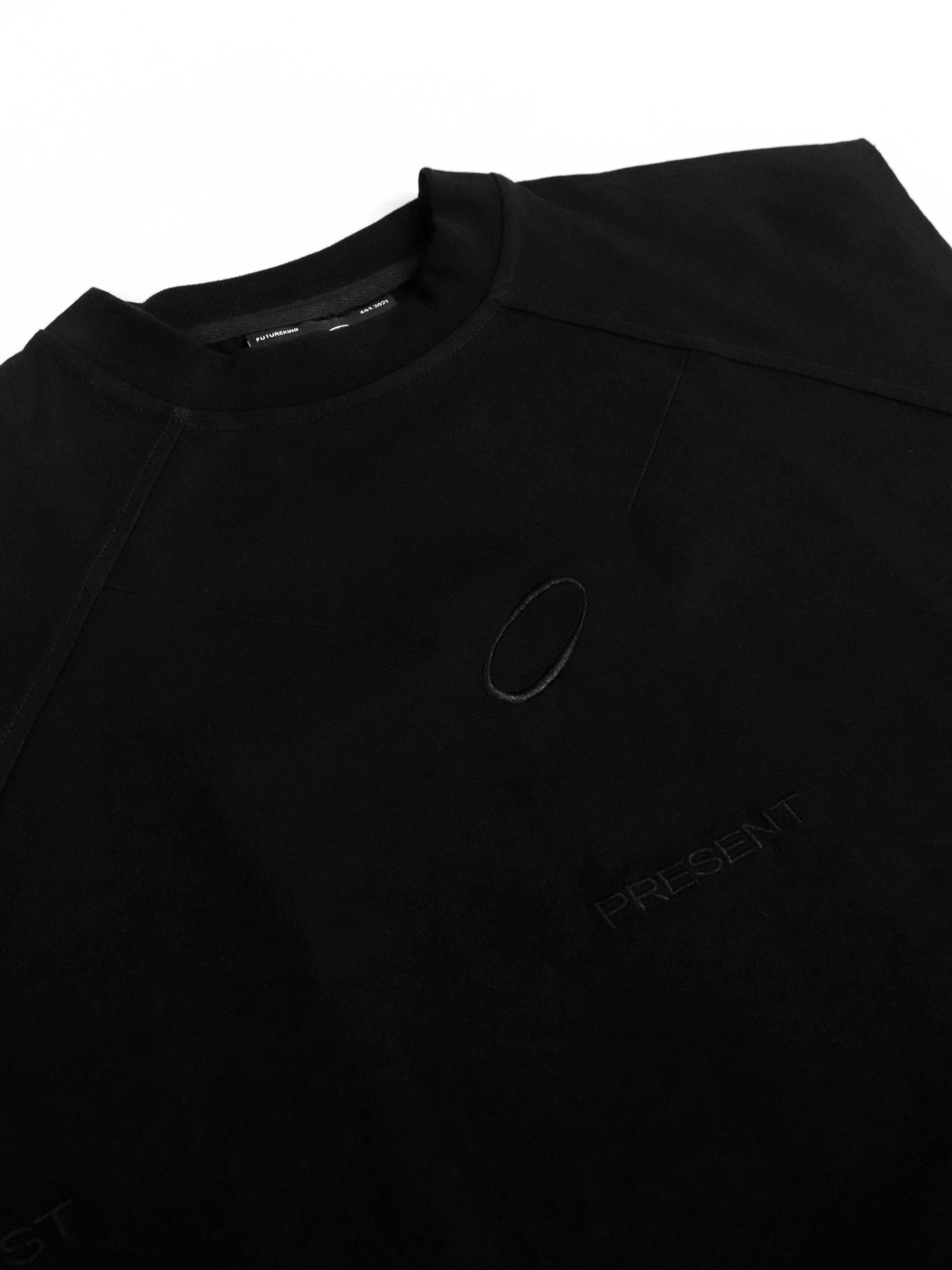 LOGO RAGLAN TANK TOP (BLACK EMBROID)