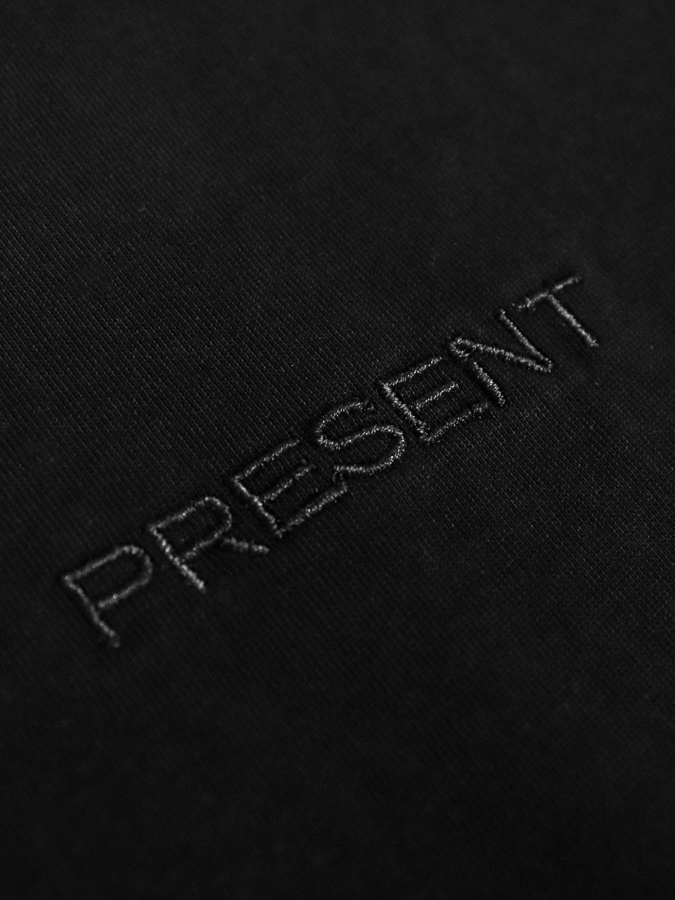 LOGO RAGLAN TANK TOP (BLACK EMBROID)