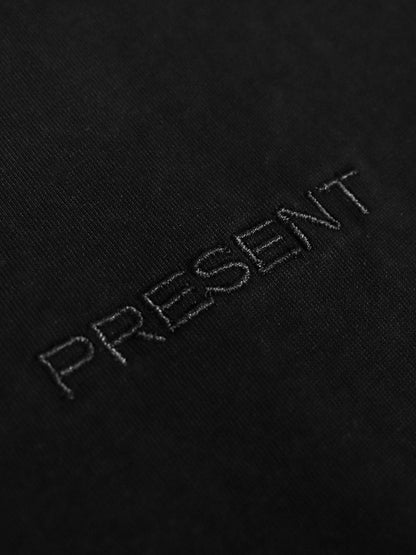 LOGO RAGLAN TANK TOP (BLACK EMBROID)