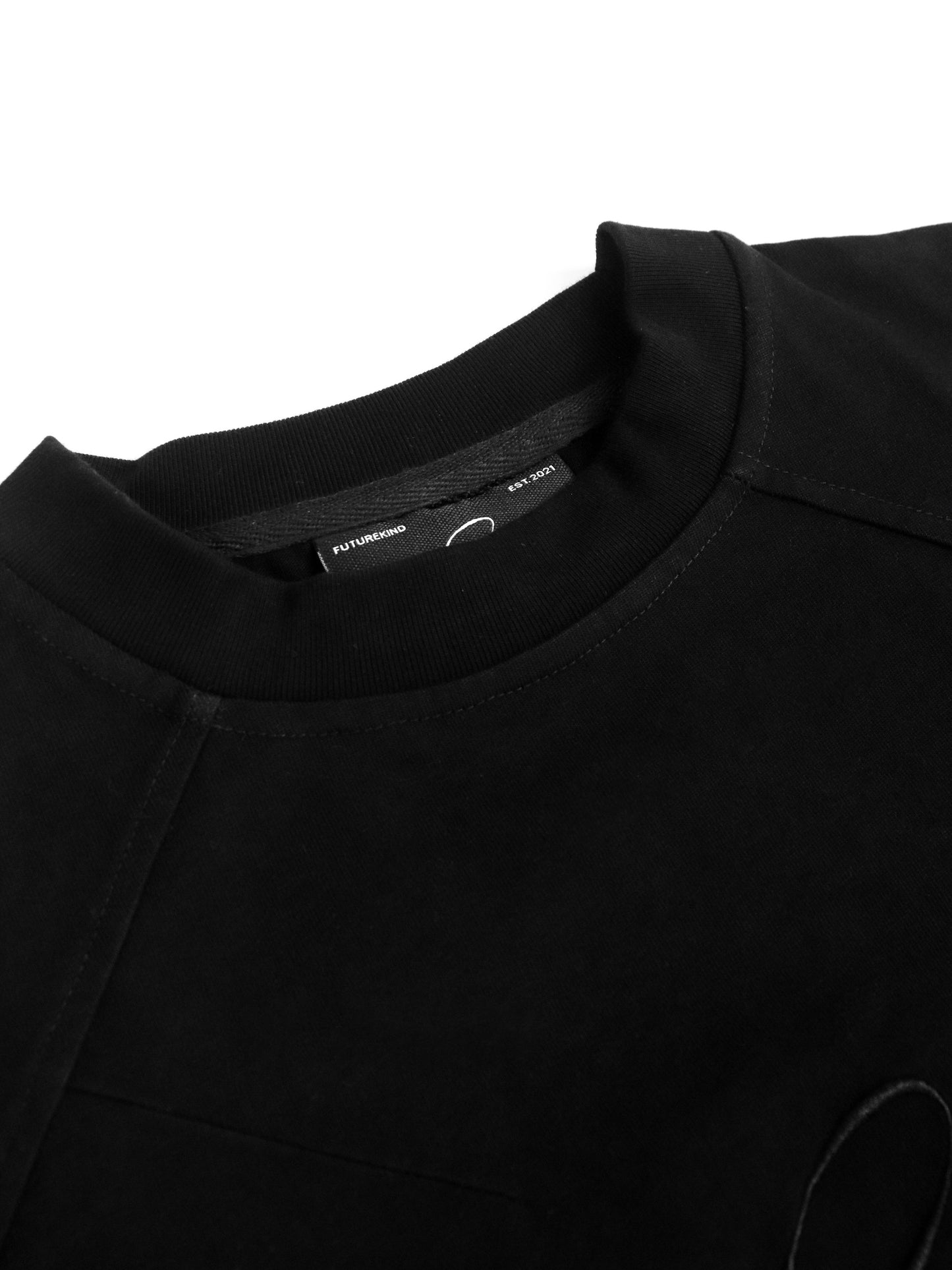 LOGO RAGLAN TANK TOP (BLACK EMBROID)