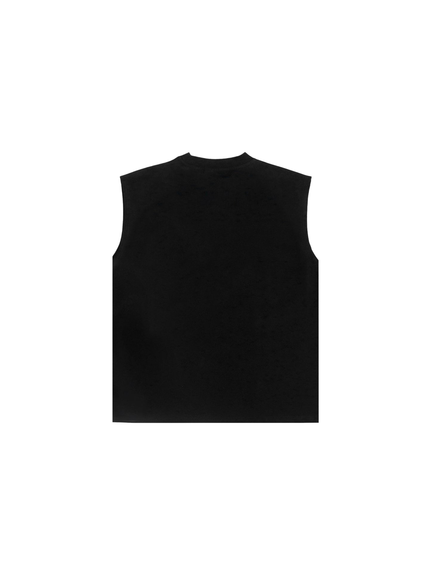 LOGO RAGLAN TANK TOP (WHITE EMBROID)