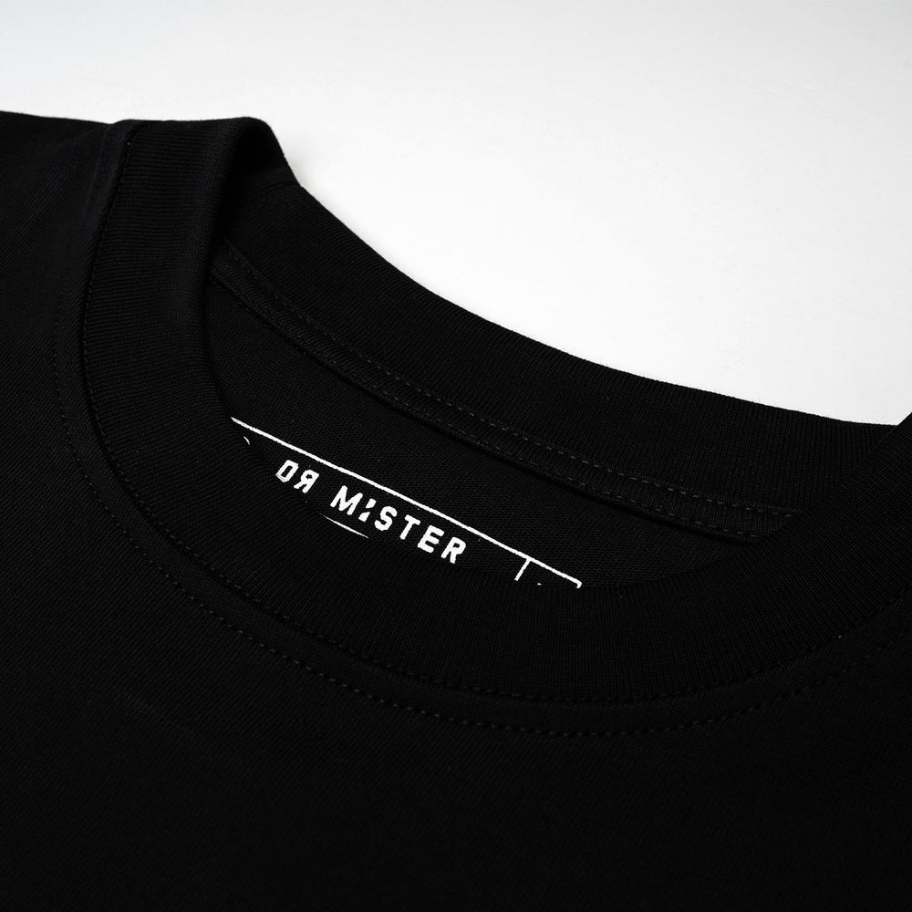"Rewind" Memento Mori Tee – Black