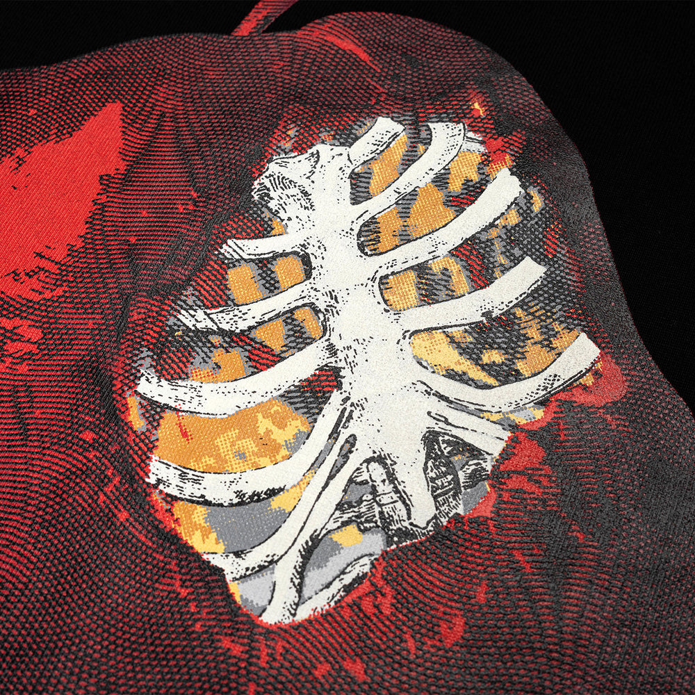 "Rewind" Memento Mori Tee – Black