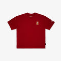 Mini Neko Tee - Wine Red