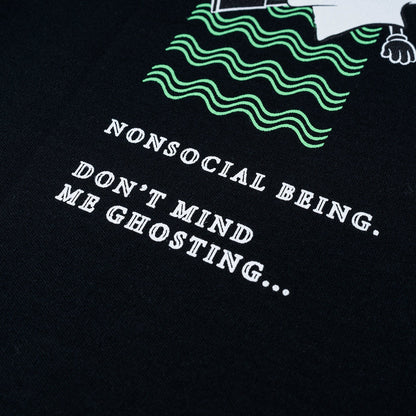 Float Oversized Tee - Black