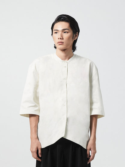 Sleek Zen Tailored Shirt | Black