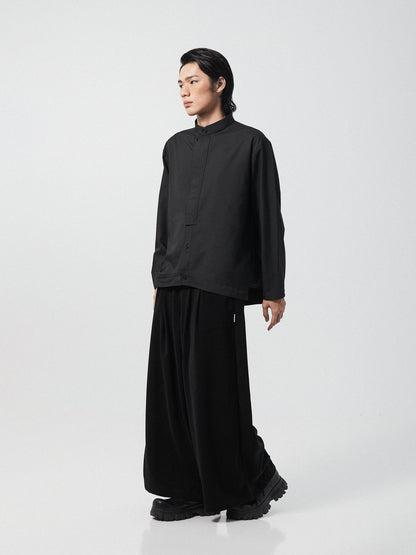Modern Zen Collar Shirt | White