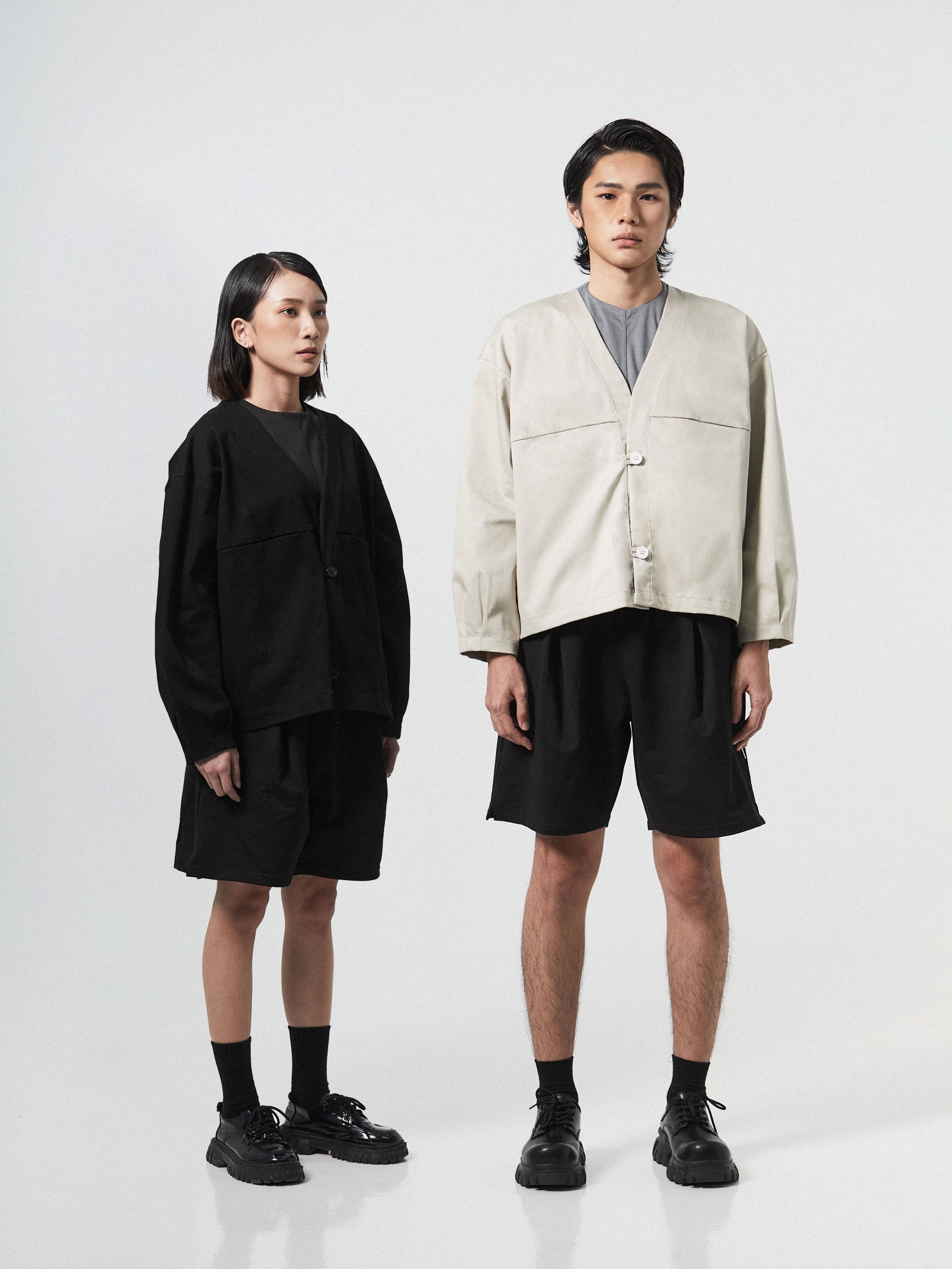 Everyday Buttoned Cardigan | Beige