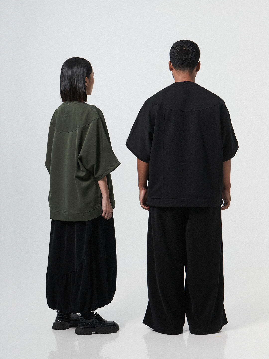 Oversized Winged Bliss Tee | Green