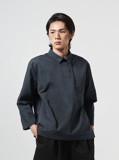 Contemporary Fiber Fusion Polo | Black