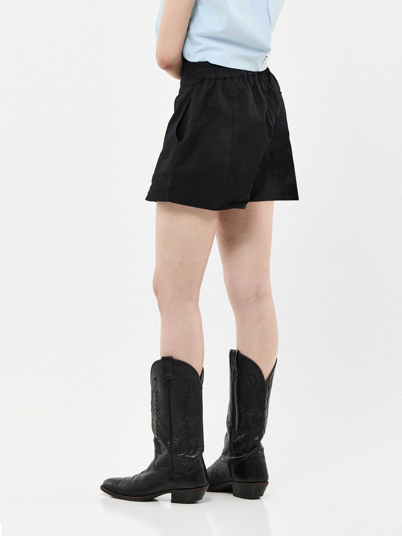 Pleated Urban Shorts
